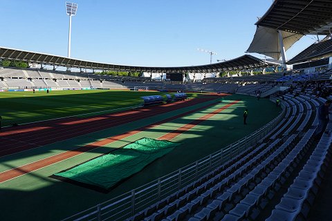 Le Stade Sébastien-Charléty et sa piste d'athlétisme