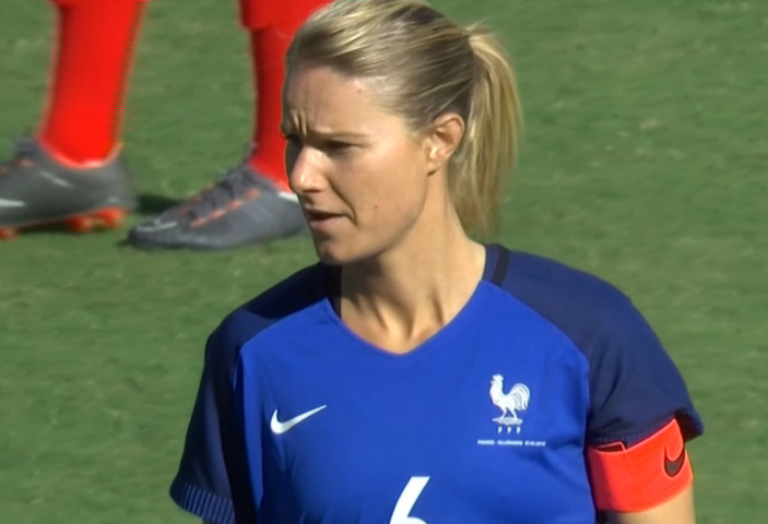 Amandine Henry, désormais capitaine de l'équipe de France