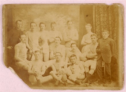 Les « Moonlight Dribblers » d'Everton FC, vers 1881
